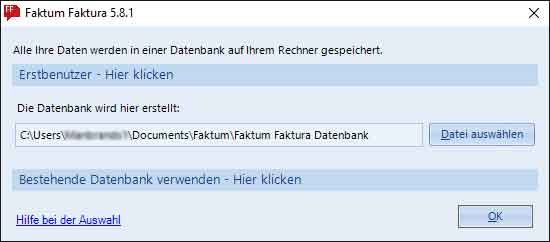 Datenbank ins Rechnungsprogramm Importieren 