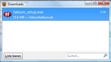 Rechnungsprogramm mit Firefox herunterladen 